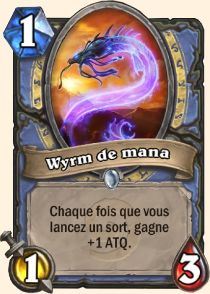 Wyrm de mana carte Hearhstone