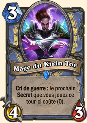 Mage du Kirin Tor carte Hearhstone
