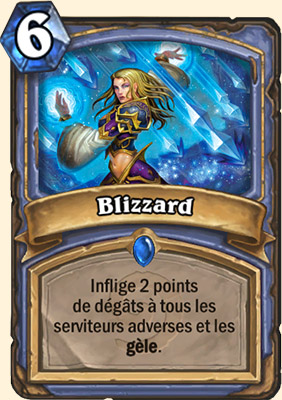 Blizzard carte Hearhstone