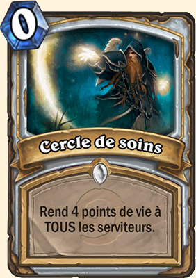 Cercle de soins carte Hearhstone