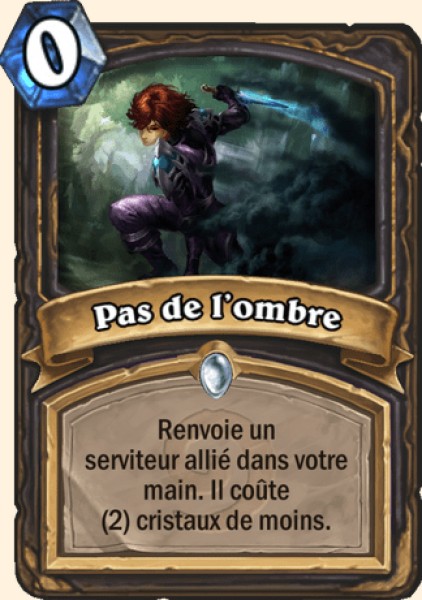 Pas de l'ombre carte Hearhstone