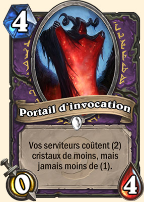 Portail d'invocation carte Hearhstone