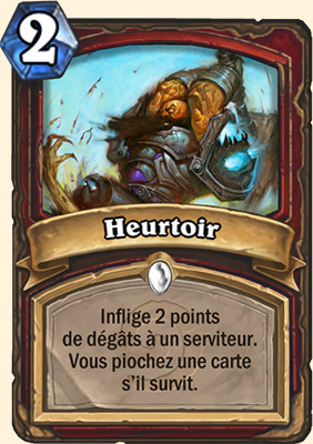 Heurtoir carte Hearhstone