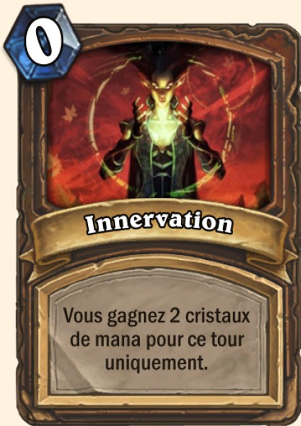 Innervation carte Hearhstone