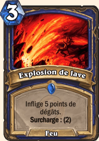 explosion de lave