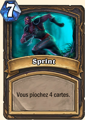 Sprint carte Hearhstone