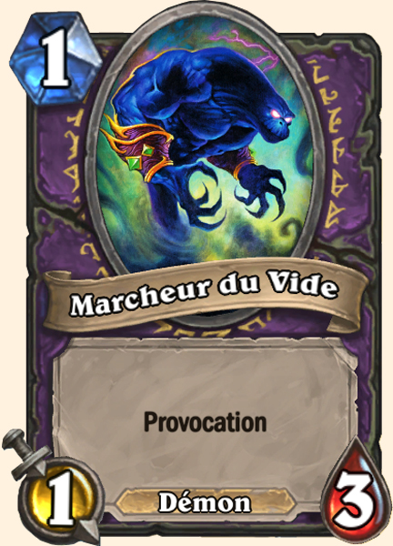 Marcheur du Vide carte Hearhstone