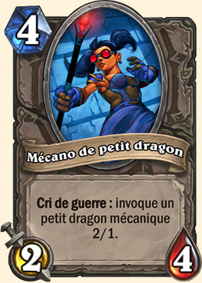 Mecano de petit dragon carte Hearhstone