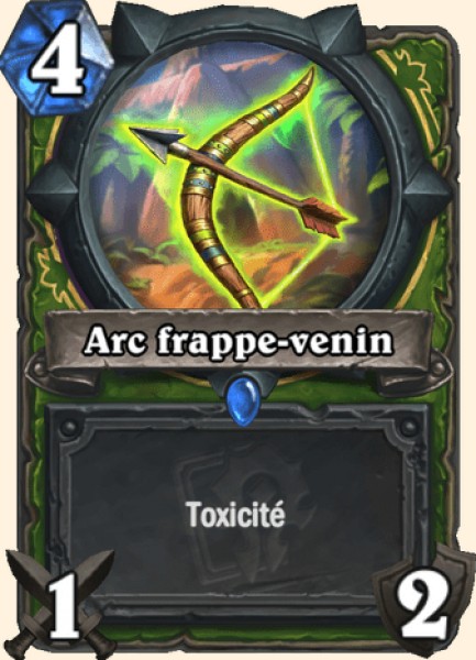 Arc frappe-venin carte Hearhstone