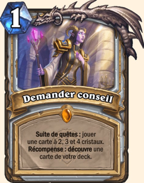 Demander conseil carte Hearhstone