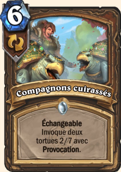 Nourrir les tortues carte Hearhstone