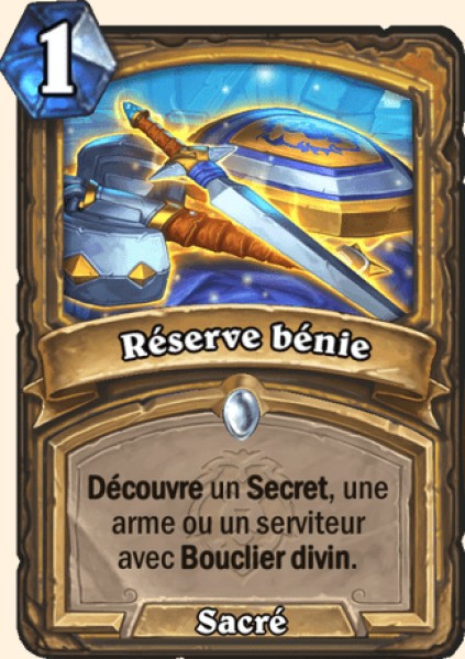 Reserve benie carte Hearhstone