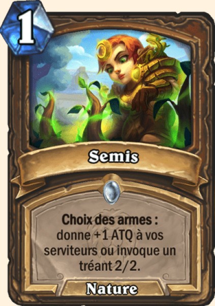 Semis carte Hearhstone
