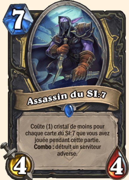 Assassin du SI:7 carte Hearhstone