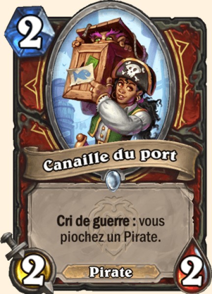 Canaille du port carte Hearhstone