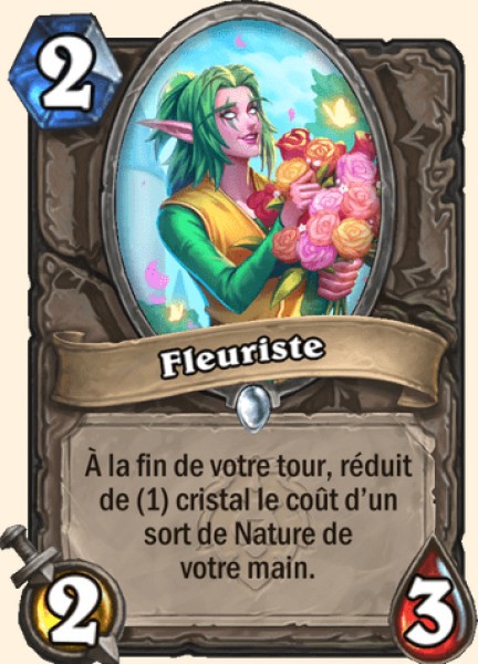 Fleuriste carte Hearhstone