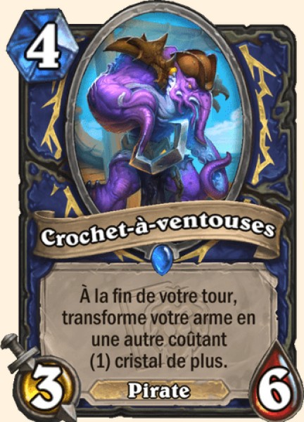 Crochet-a-ventouses carte Hearhstone