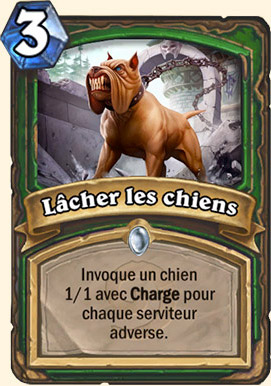 lacher les chiens