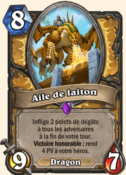 Aile de bronze carte Hearhstone