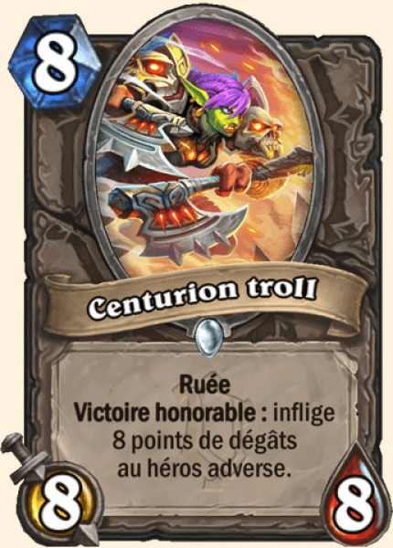 Centurion troll carte Hearhstone