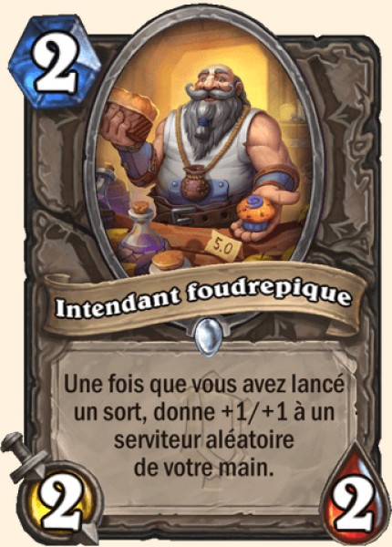 Intendant foudrepique carte Hearhstone