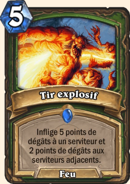 tir explosif
