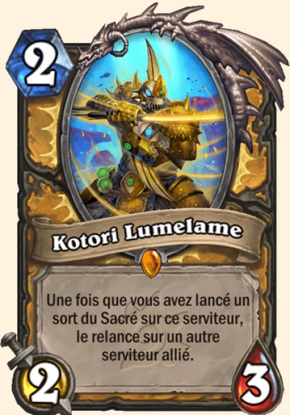 Kotori Lumelame carte Hearhstone