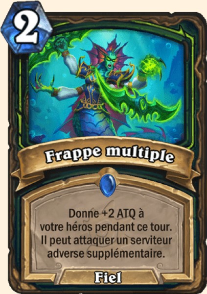 Frappe multiple carte Hearhstone