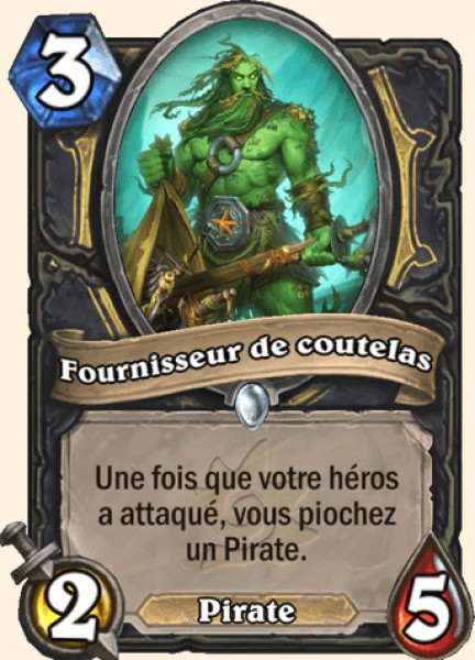 Fournisseur de coutelas carte Hearhstone
