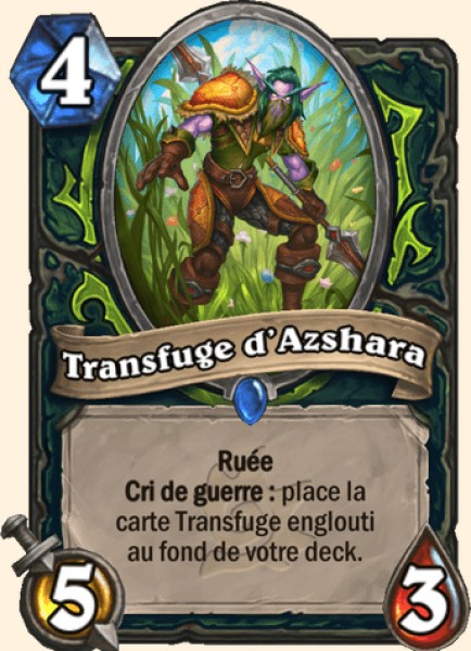 Traitre d'Azshara carte Hearhstone