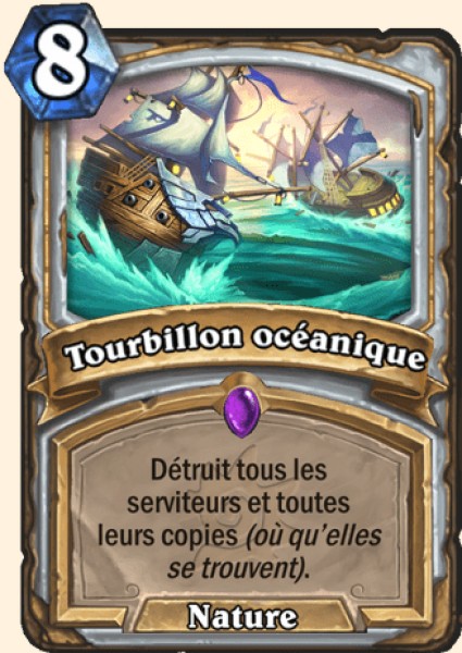 Tourbillonnement carte Hearhstone