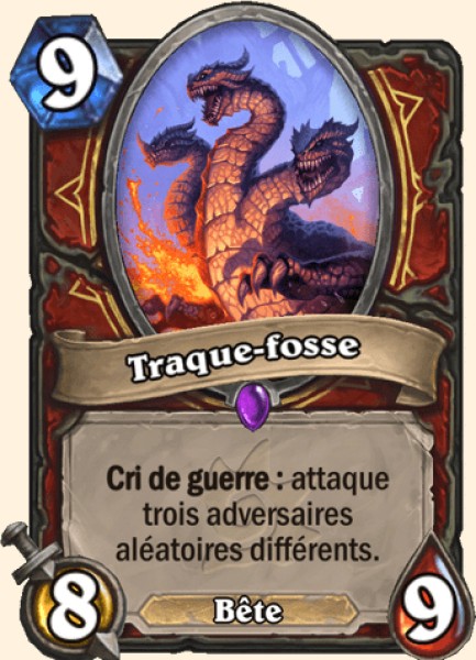 Traquefosse carte Hearhstone