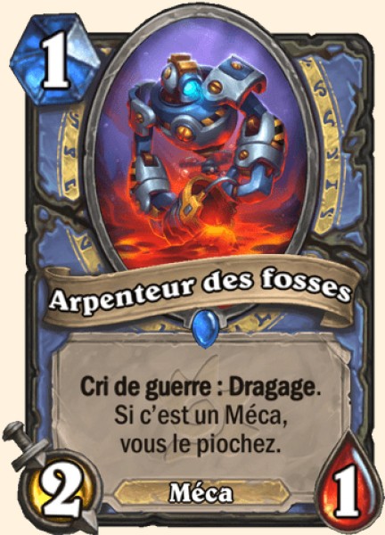 Arpenteur de la fosse carte Hearhstone