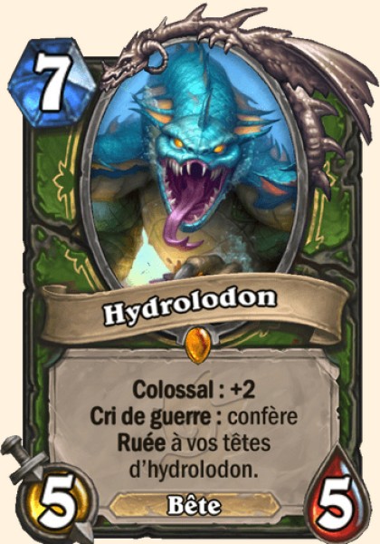 Hydrolodon carte Hearhstone