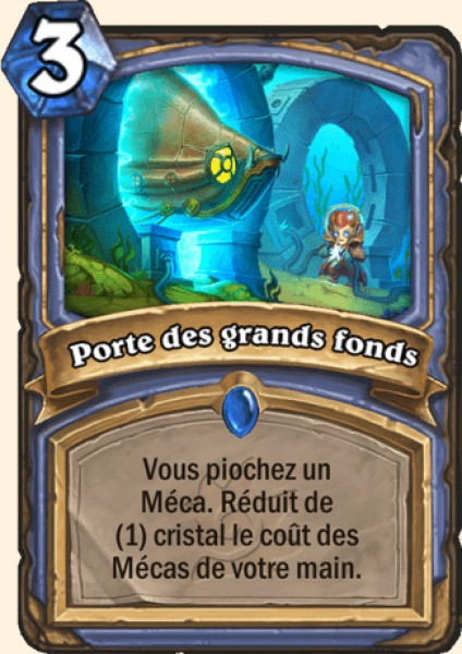 Porte des grands fonds carte Hearhstone