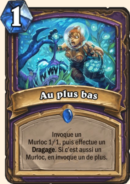 Au plus bas carte Hearhstone