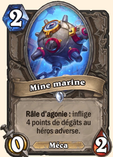 Mine marine carte Hearhstone