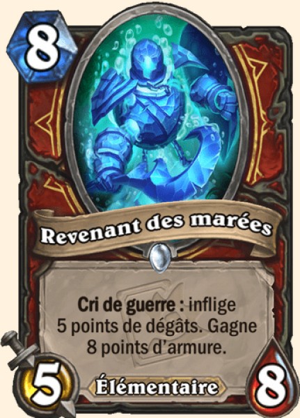 Revenant des marees carte Hearhstone