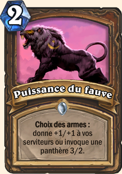 puissance du fauve