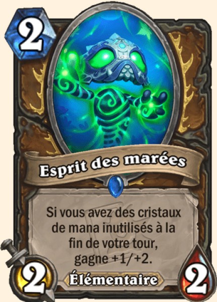 Esprit des marees carte Hearhstone