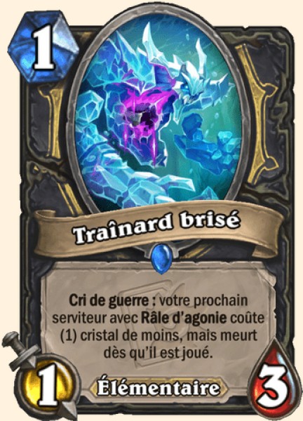 Trainard brise carte Hearhstone
