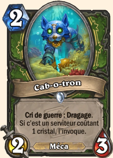 Cab-o-tron carte Hearhstone