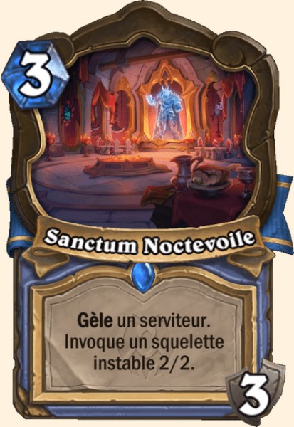 Sanctum Noctevoile carte Hearhstone