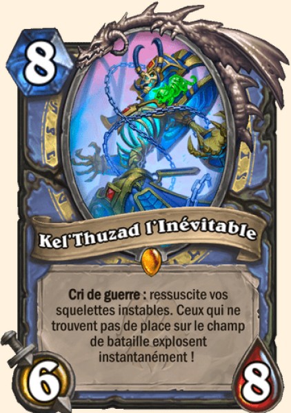 Kel'thuzad, l'inevitable carte Hearhstone