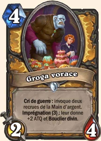 Groga vorace carte Hearhstone