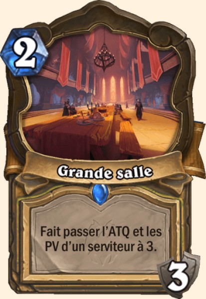 Grande salle carte Hearhstone