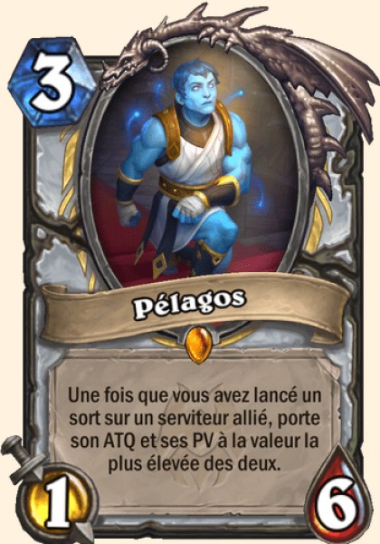 Pelagos carte Hearhstone