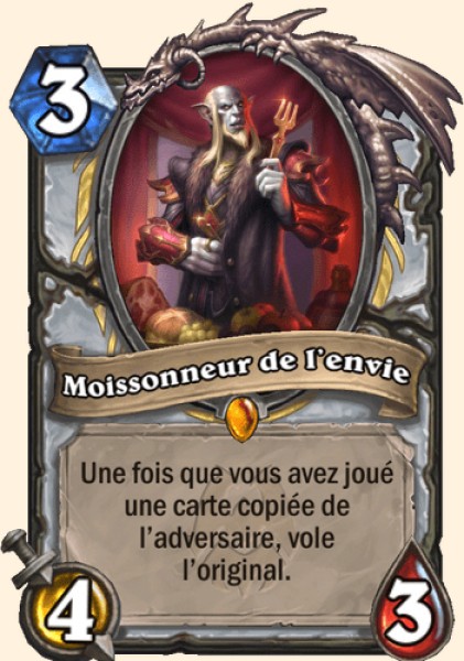 Moissonneur de l'envie carte Hearhstone