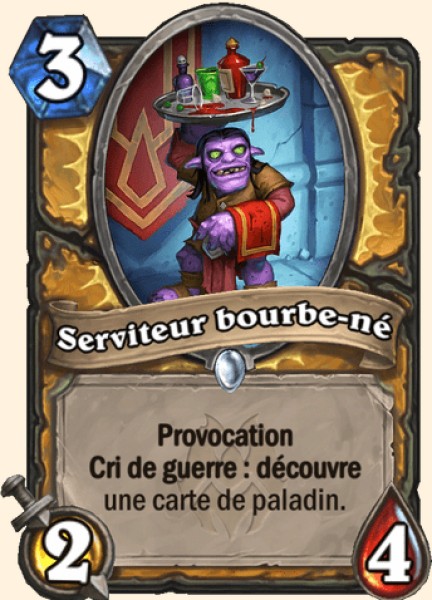 Serviteur bourbe-ne carte Hearhstone