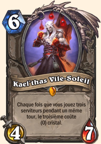 Kael'thas, le venthyr carte Hearhstone